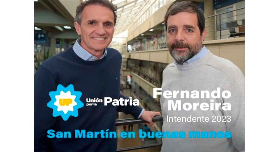 Moreira va por cuatro años más, junto a Cappelloni y Eslaiman