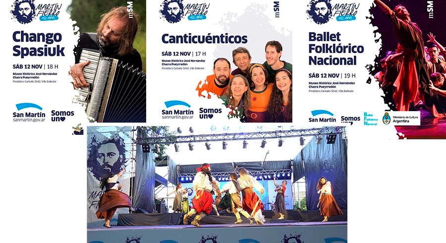 San Martín celebra la 4ta edición del Festival Internacional Martín Fierro