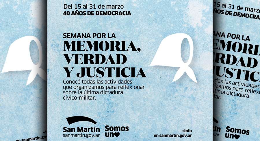 Semana por la Memoria, Verdad y Justicia
