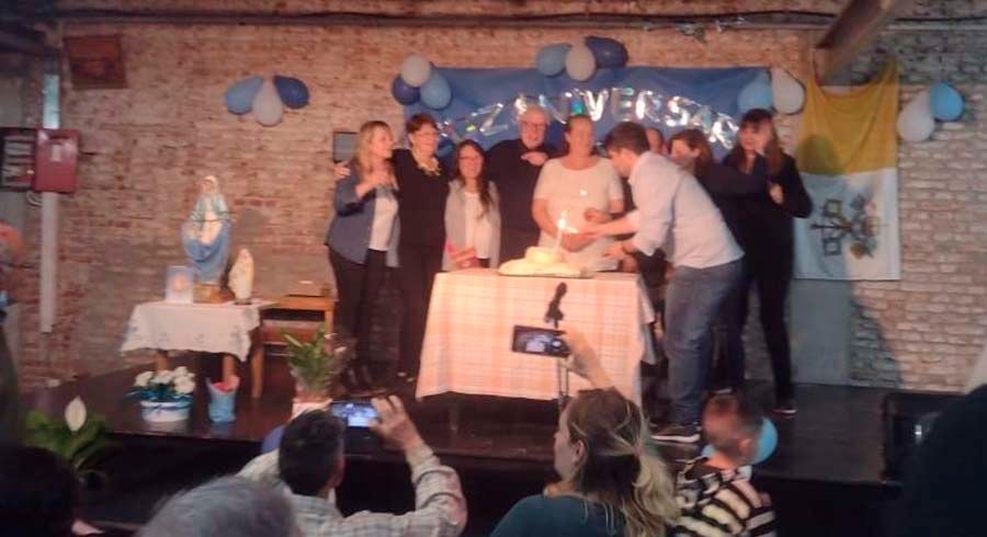 Festejo y reconocimientos en el Círculo Católico de Obreros de Villa Ballester