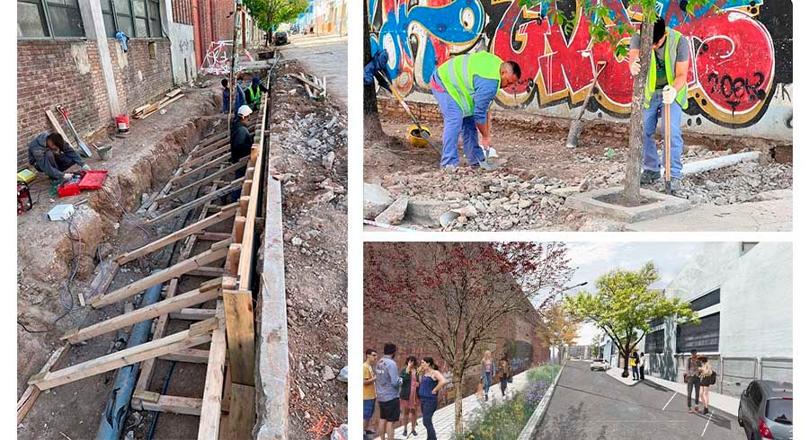 San Martín fue seleccionada por el Proyecto Internacional Conexus para realizar obras de infraestructura verde