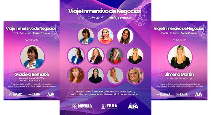 San Martín presente en París: Liderazgo femenino y vanguardia industrial