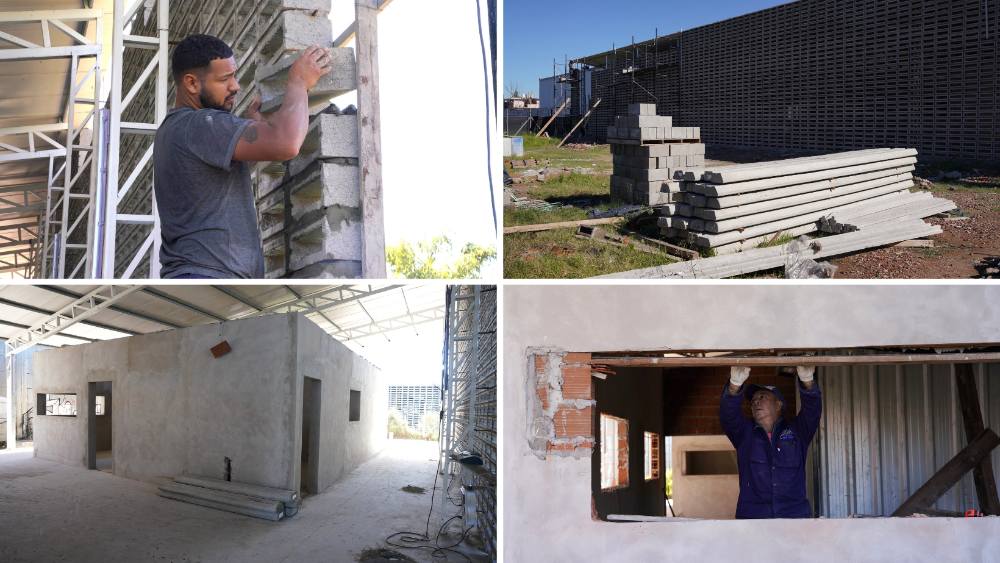 Avanzan las obras del nuevo Parque Escuela Independencia