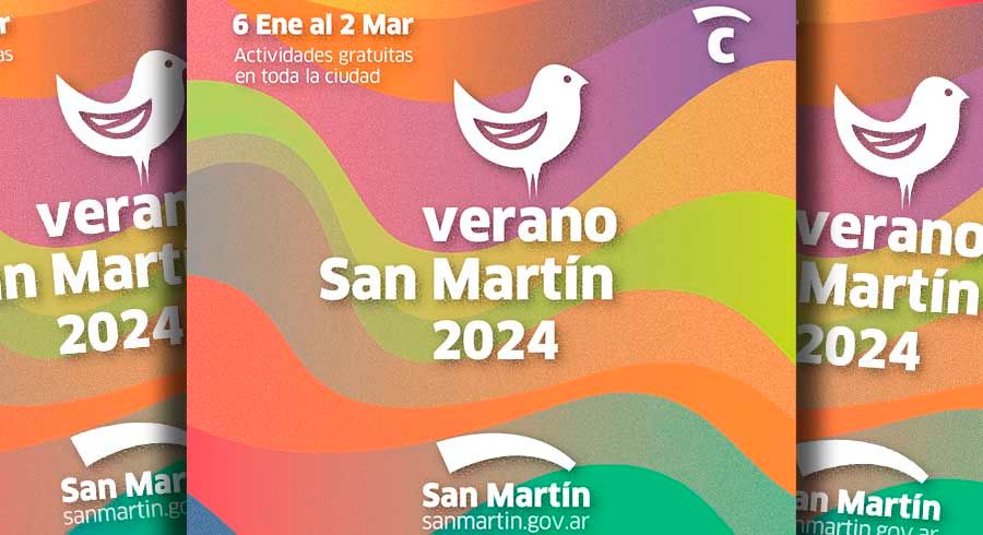 Se viene un nuevo ciclo de verano ''Viví Cultura'' en San Martín