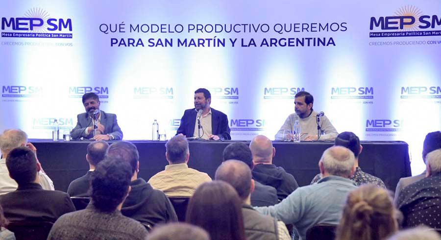 Un San Martín pujante, productivo y con inclusión social