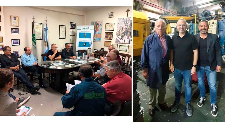 Petrillo y Valenzuela, con empresarios PyMEs