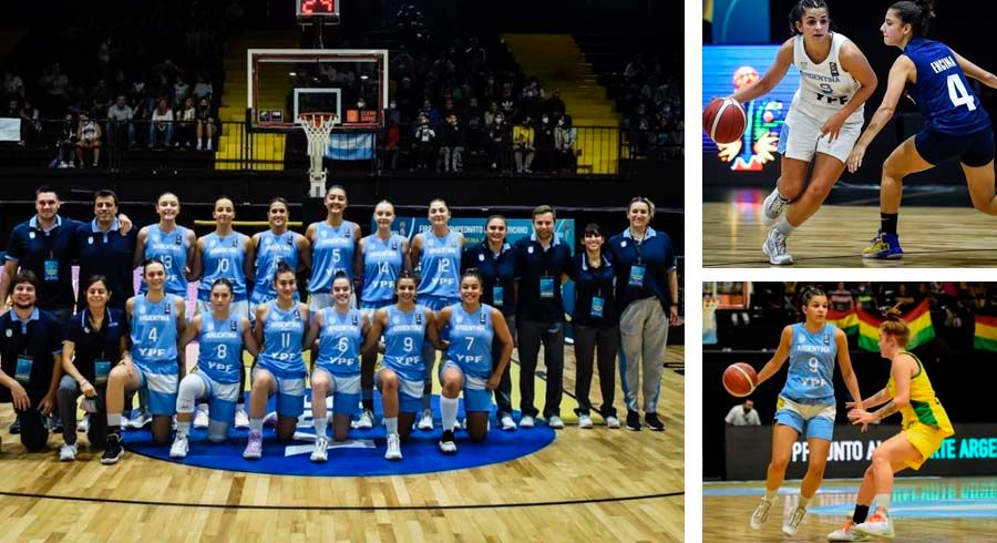 Gran actuación de ''Daky'' Hentschel en el Sudamericano U18 de básquet