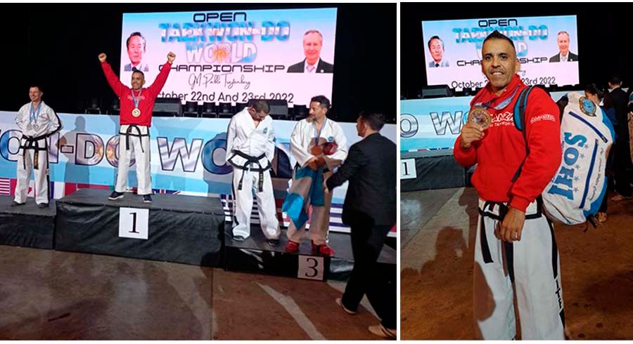 El sanmartinense Walter Capurro, campeón mundial de taekwondo