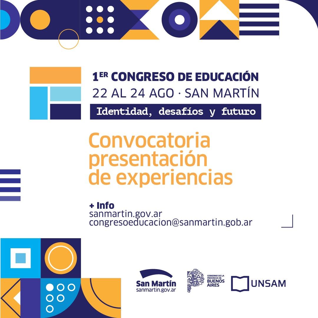 1er. Congreso de Educación de San Martín