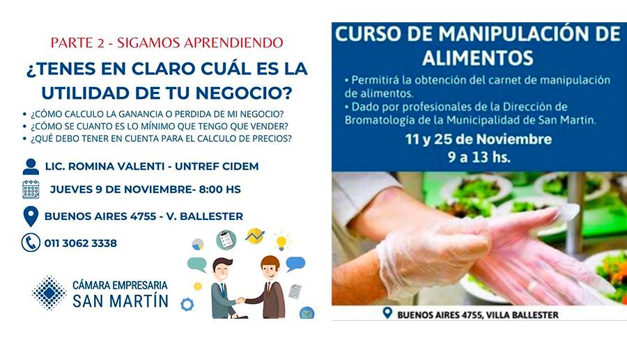 Manipulación de alimentos y calculo de ganancias y pérdidas