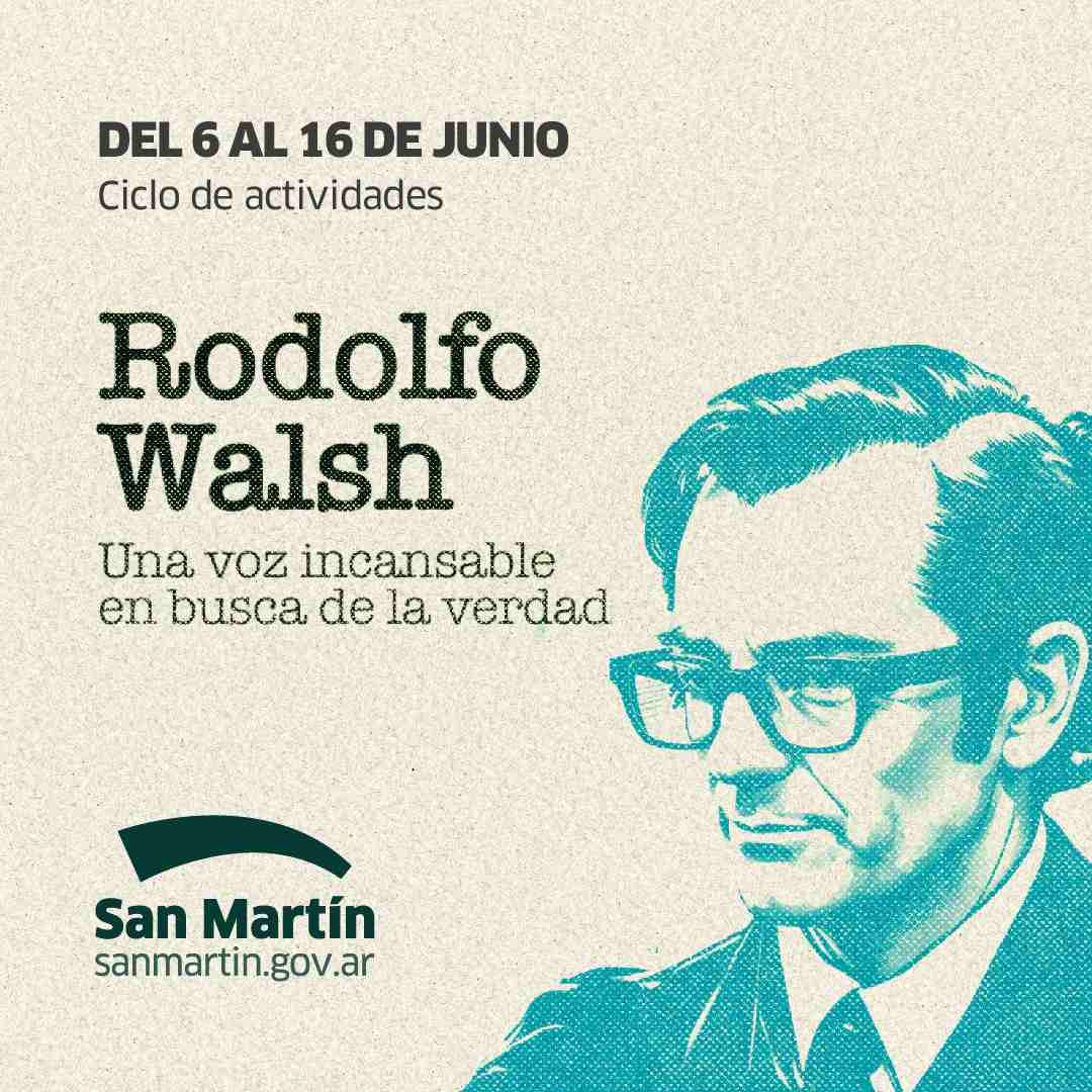 Rodolfo Wlash – Ciclo de actividades