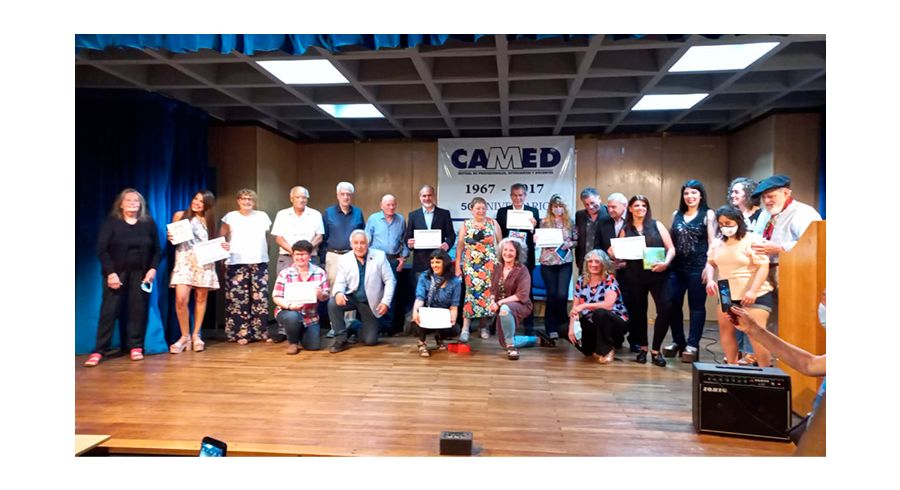 El Círculo de Periodistas de SM cerró el 2021 con un homenaje a Pina Poggi