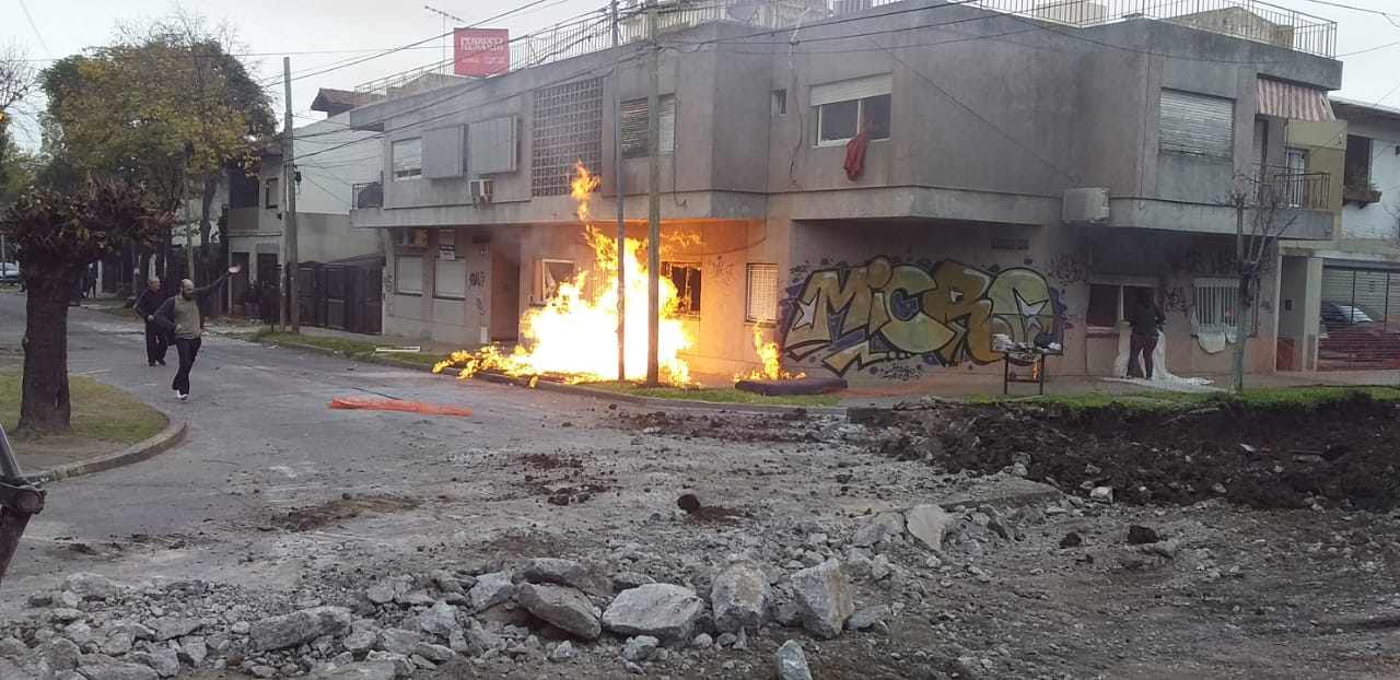 Incendio en Chilavert