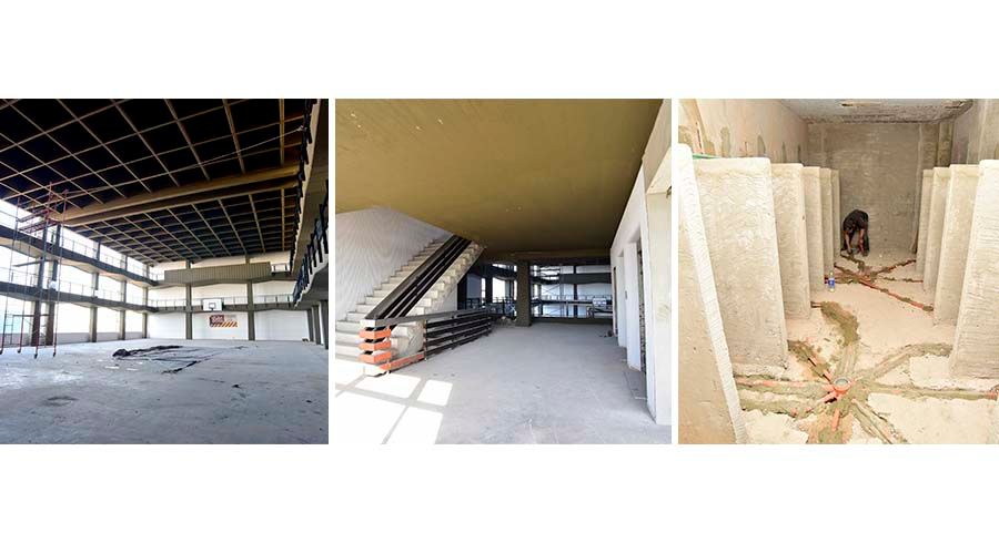 Avanza la segunda etapa de renovación del Centro Cultural y Deportivo Peretz
