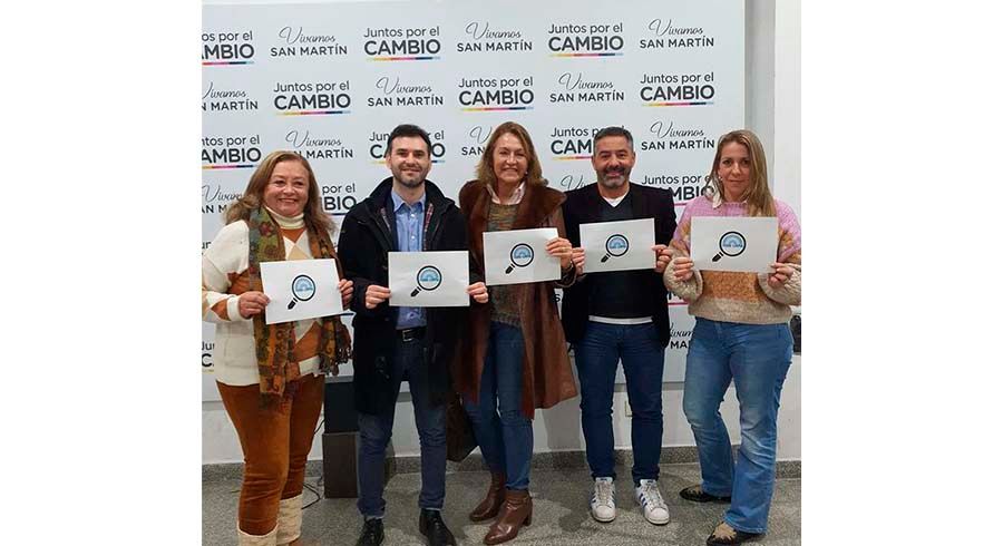 Marcela Campagnoli defendió en San Martín su proyecto de ''Ficha Limpia''