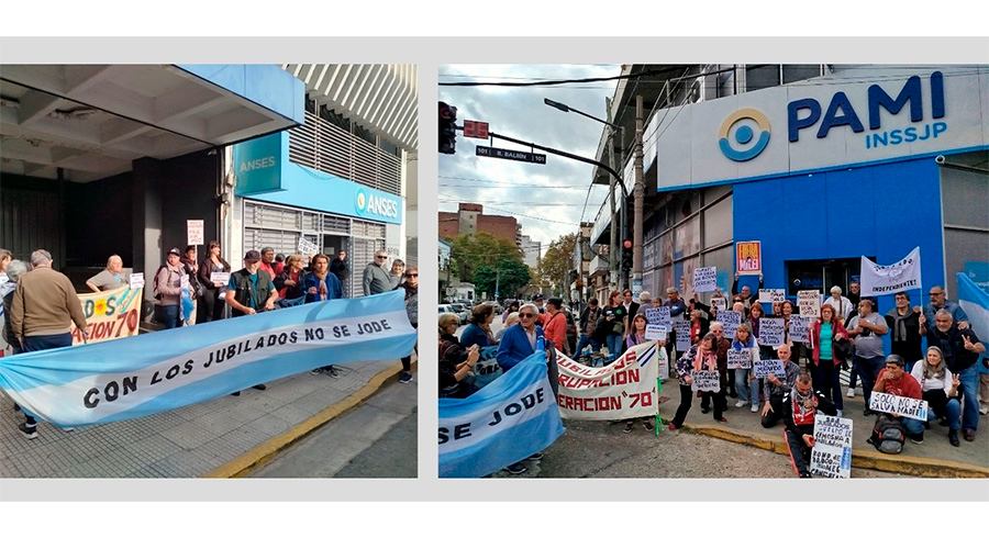 Jubilados unidos reclaman por beneficios perdidos