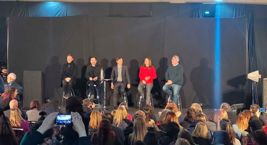''Nosotras Producimos'' en San Martín reunió a Kicillof, Moreira y Estela Díaz