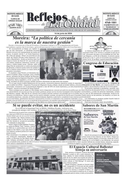 Portada de la edición del 14 de junio 2024