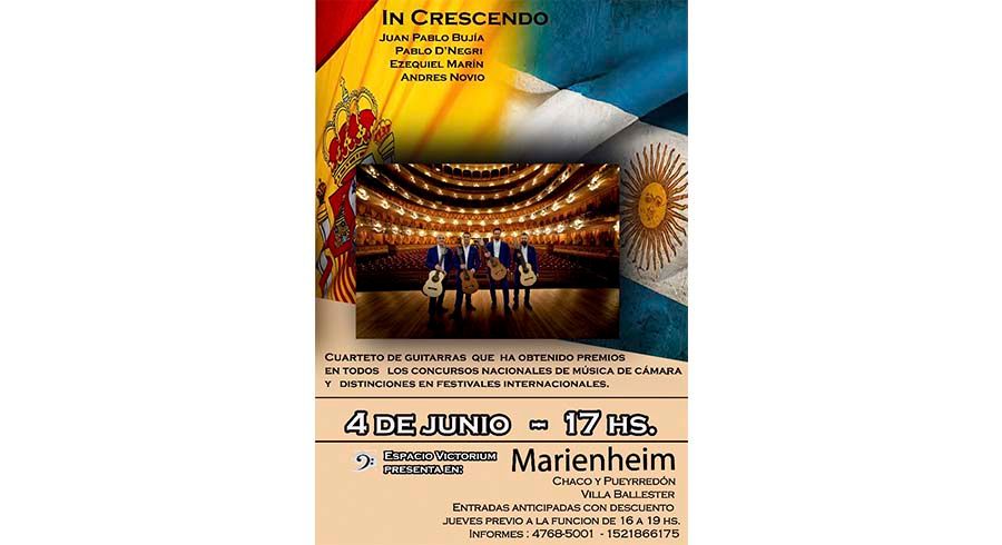 Concierto de guitarras en Marienheim