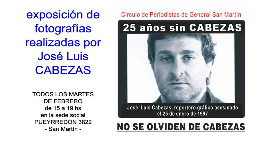 25 años sin José Luis Cabezas