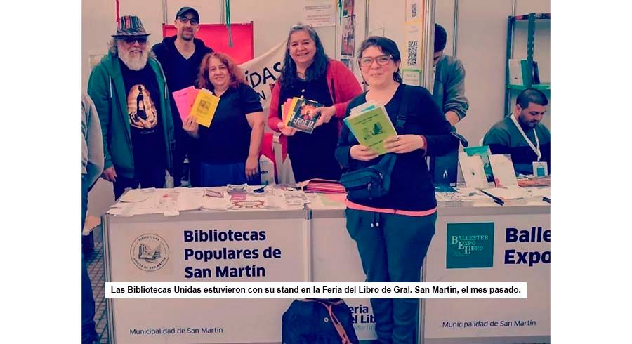 Alivio en las bibliotecas populares de San Martín por la prórroga de subsidios