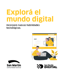 Nuevos cursos de San Martín Digital