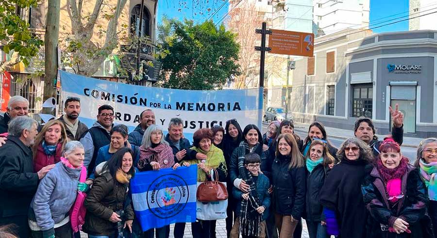 Homenaje a Delia Giovanola en Villa Ballester