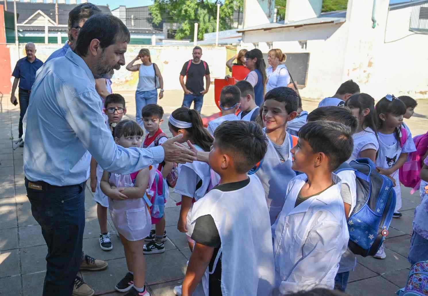 Empezó el ciclo lectivo en las escuelas de San Martín