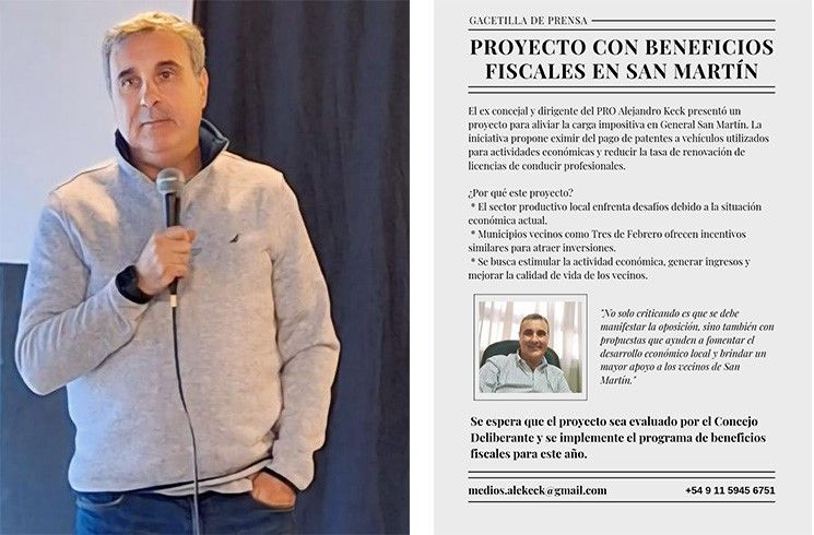 Beneficios fiscales para el sector productivo local