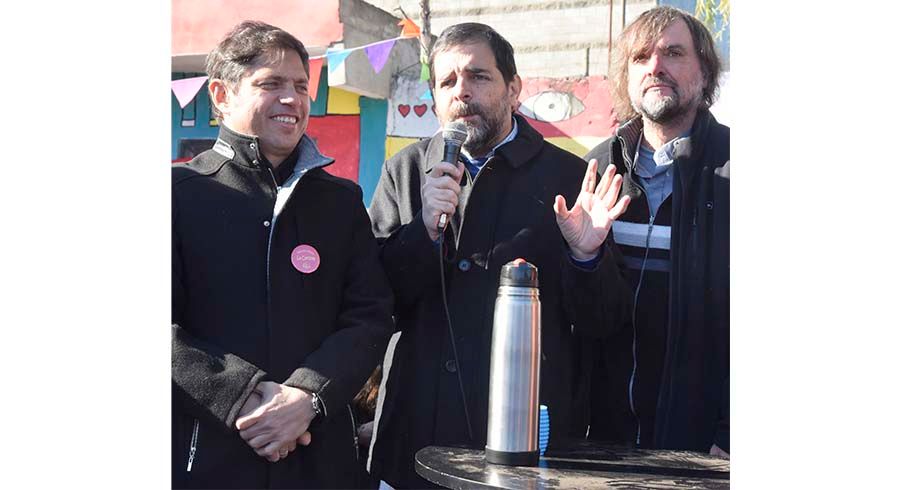 Moreira y Kicillof, por los derechos de las infancias en Carcova