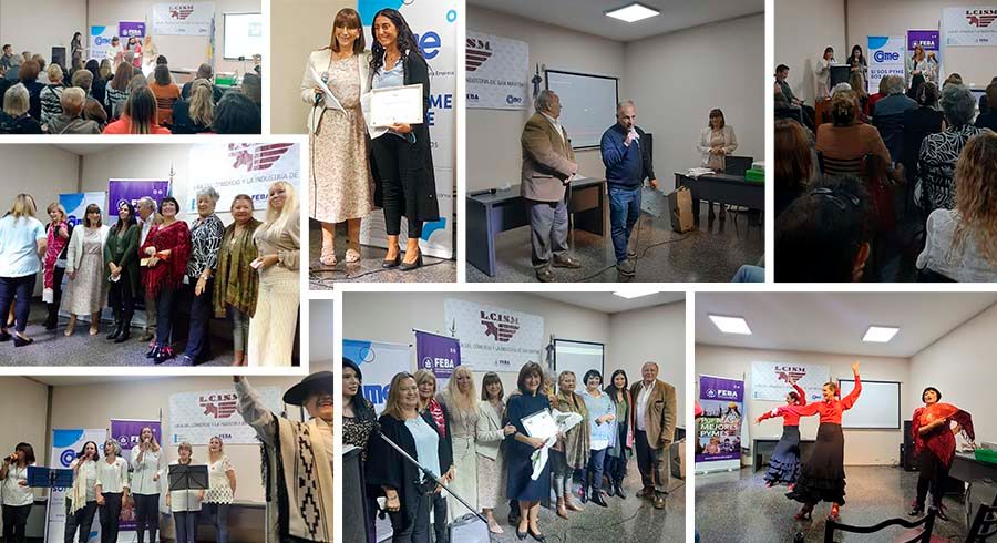 La Liga del Comercio y la Industria conmemoró y distinguió a mujeres de SM