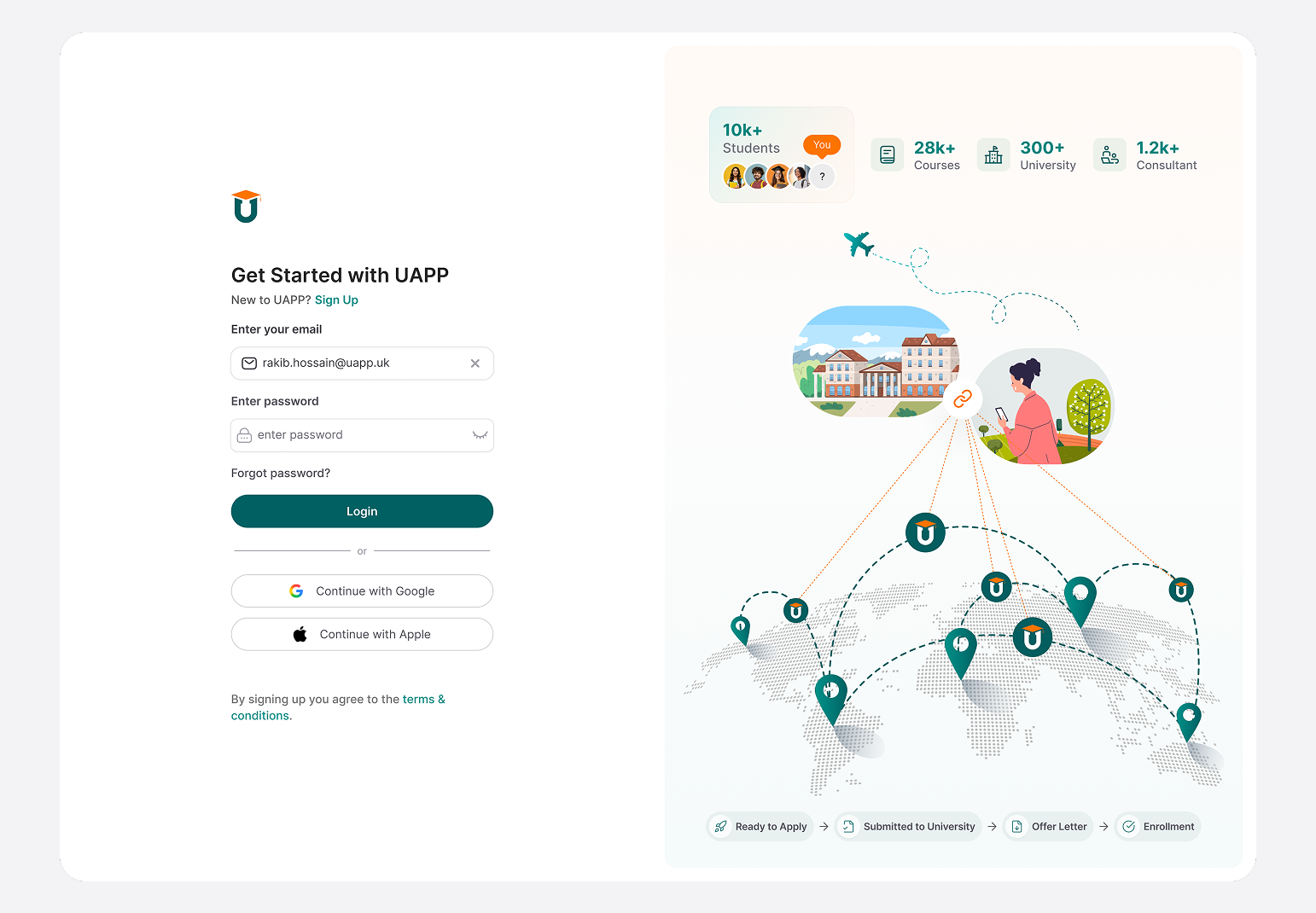 Redesigned UAPP: Building a Multi-Tenant CRM and Driving a 38% Boost in Student Sign-ups preview 2