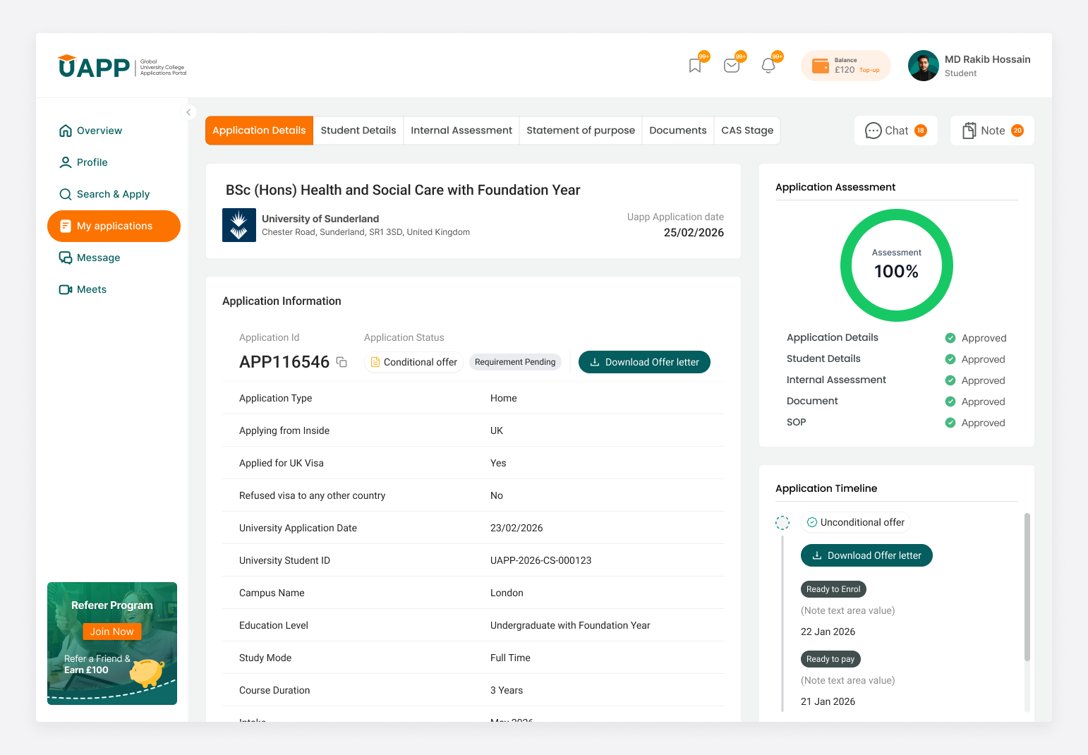 Redesigned UAPP: Building a Multi-Tenant CRM and Driving a 38% Boost in Student Sign-ups preview 3