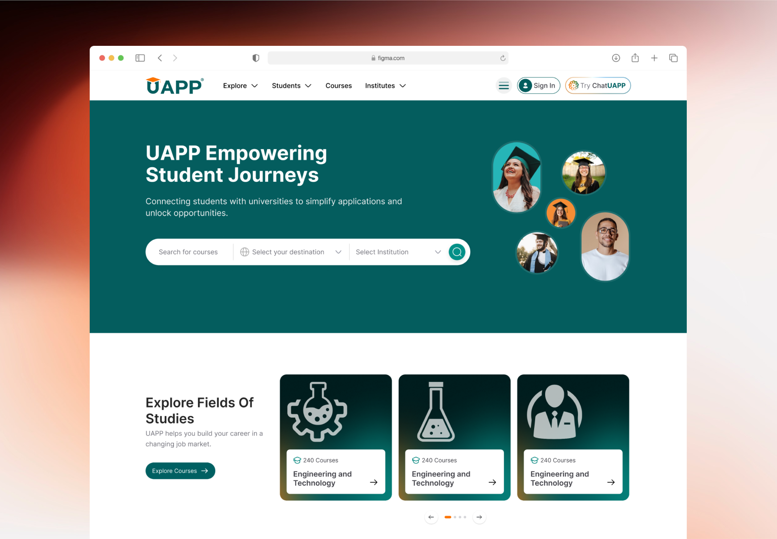 Redesigned UAPP: Building a Multi-Tenant CRM and Driving a 38% Boost in Student Sign-ups preview 1