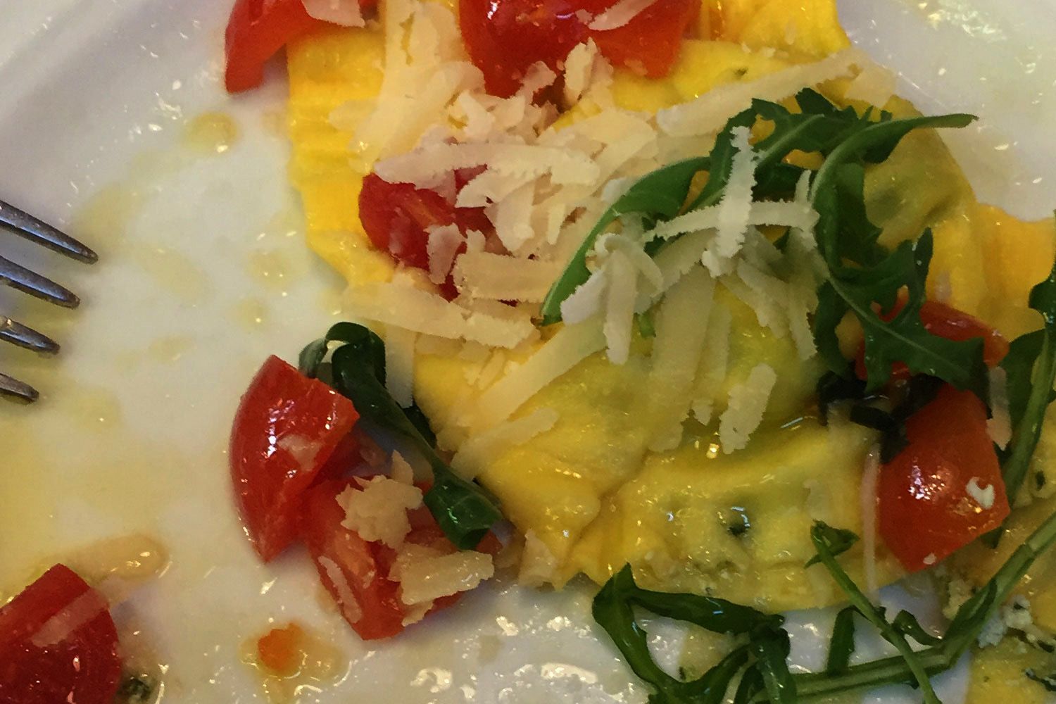 Large Tortelli with Ricotta and Spinach, Italy