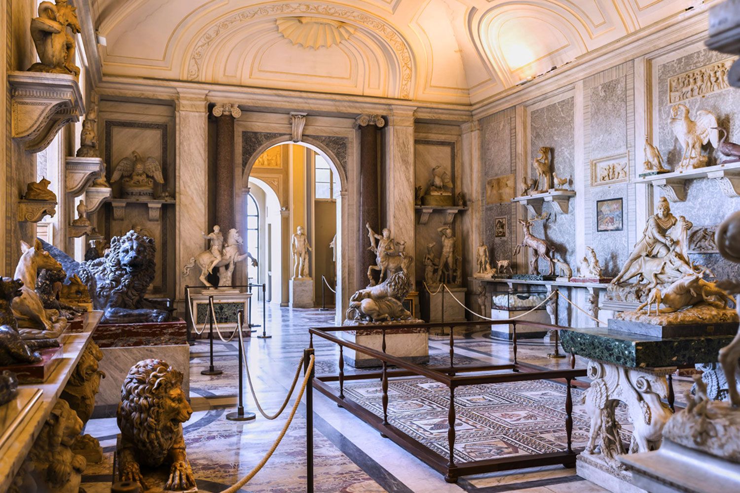 Hall of Animals in the Vatican Museums