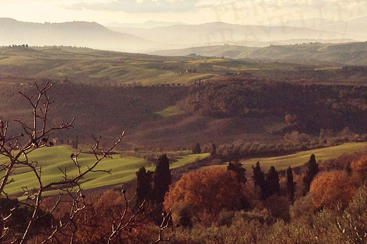 The Val d'Orcia is perfection married to ancient traditions.