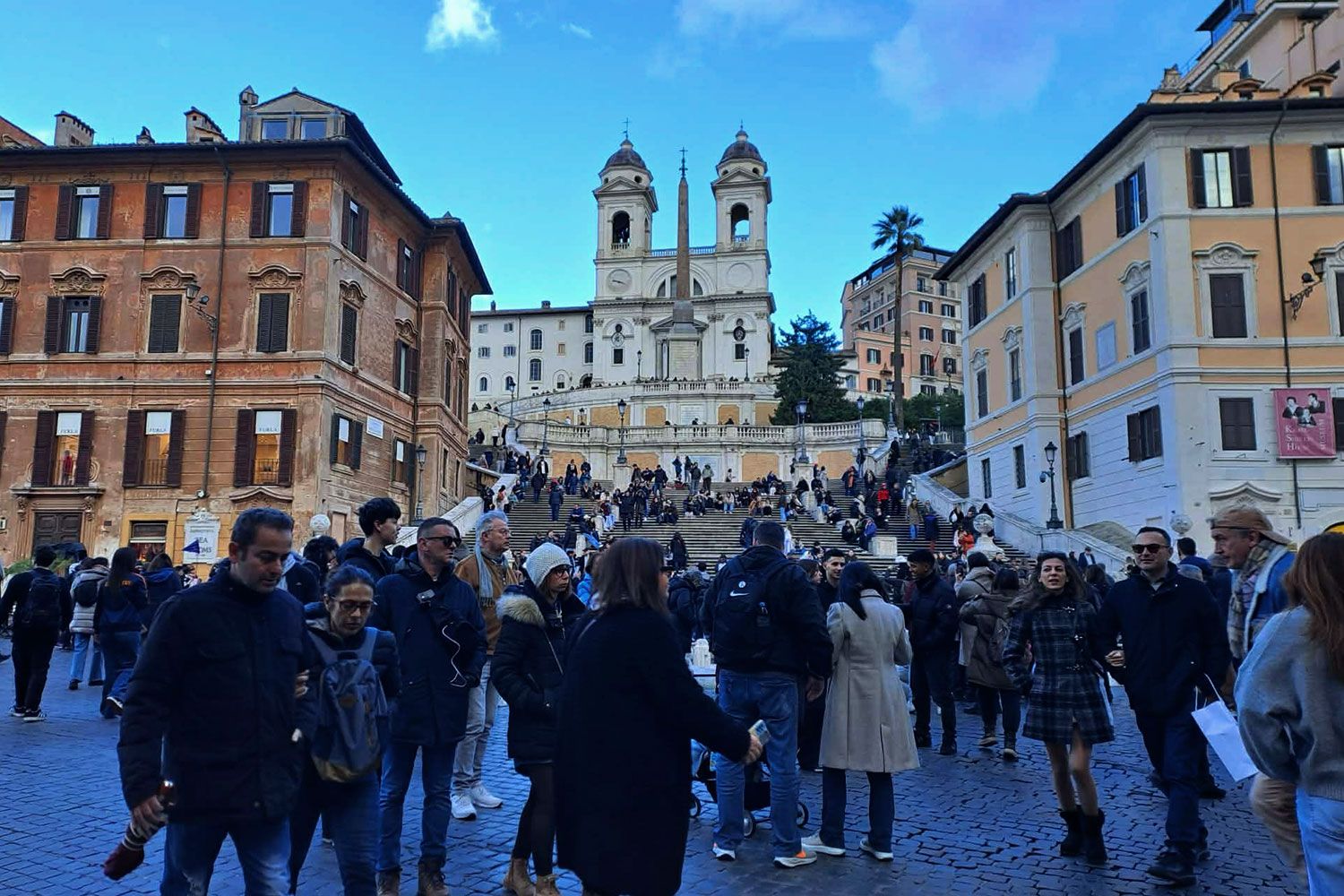 Piazza di Spagna in Rome