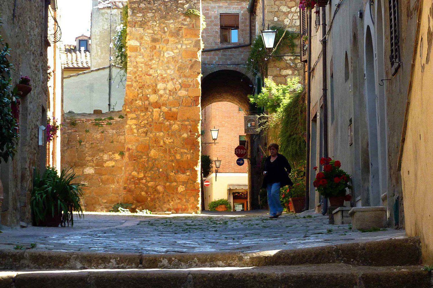 Morning in Pienza