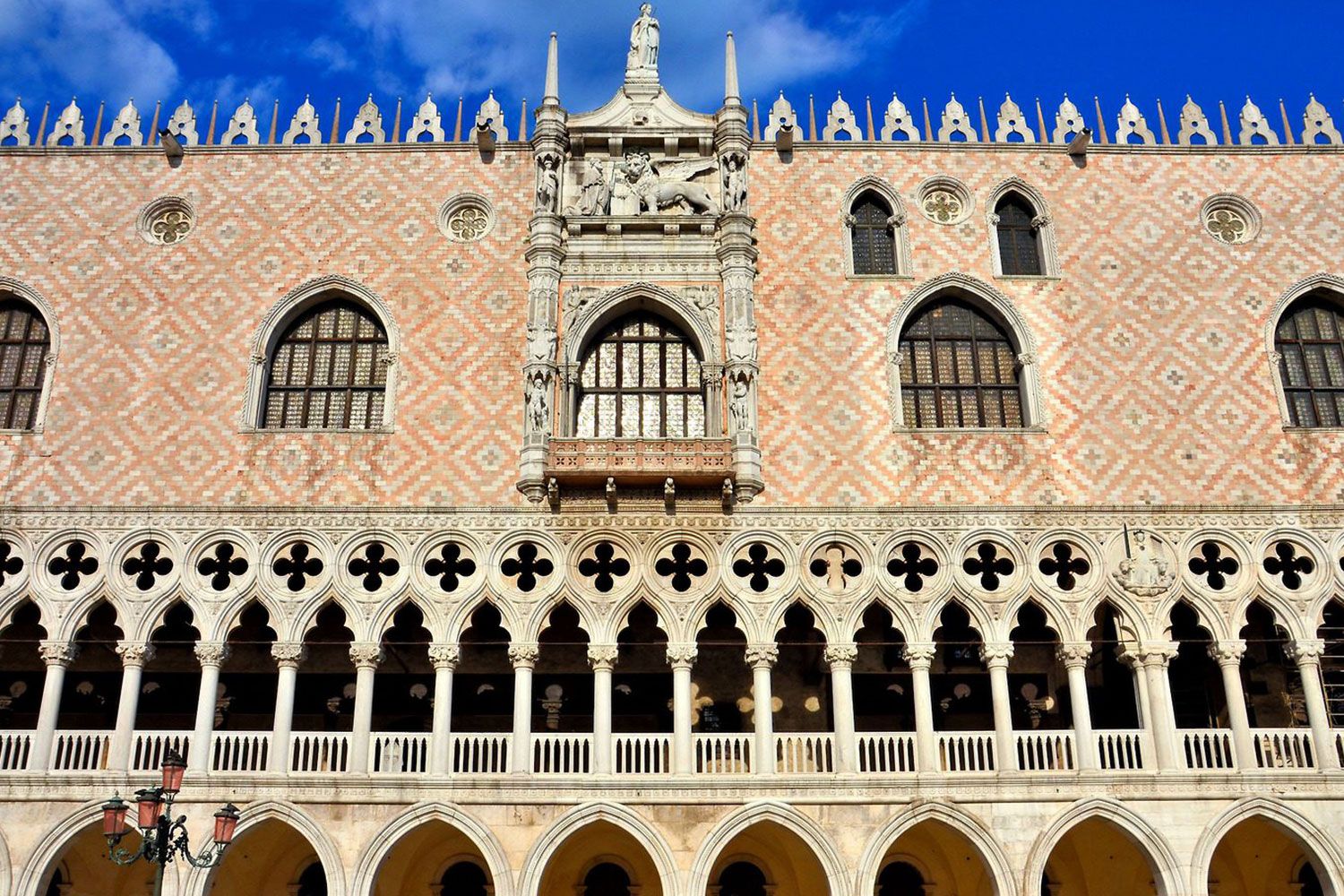 The Doge's Palace in Venice is a miracle in stone
