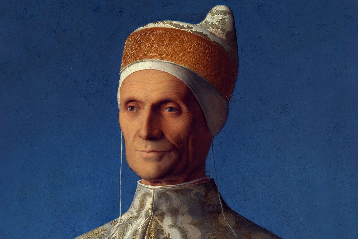 Portrait of Doge Leonardo Loredan painted by Giovanni Bellini in 1501