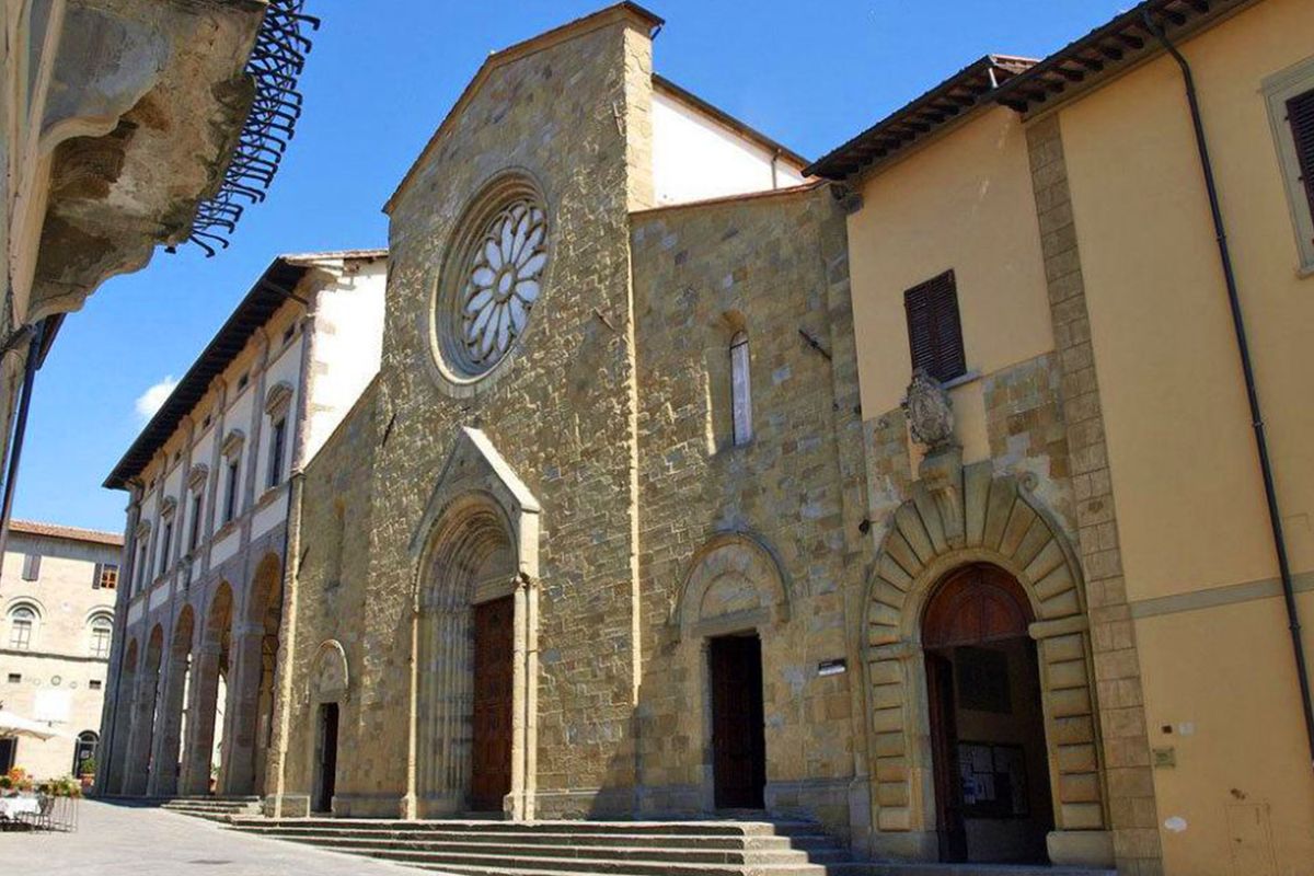 Heart of Sansepolcro in Tuscany