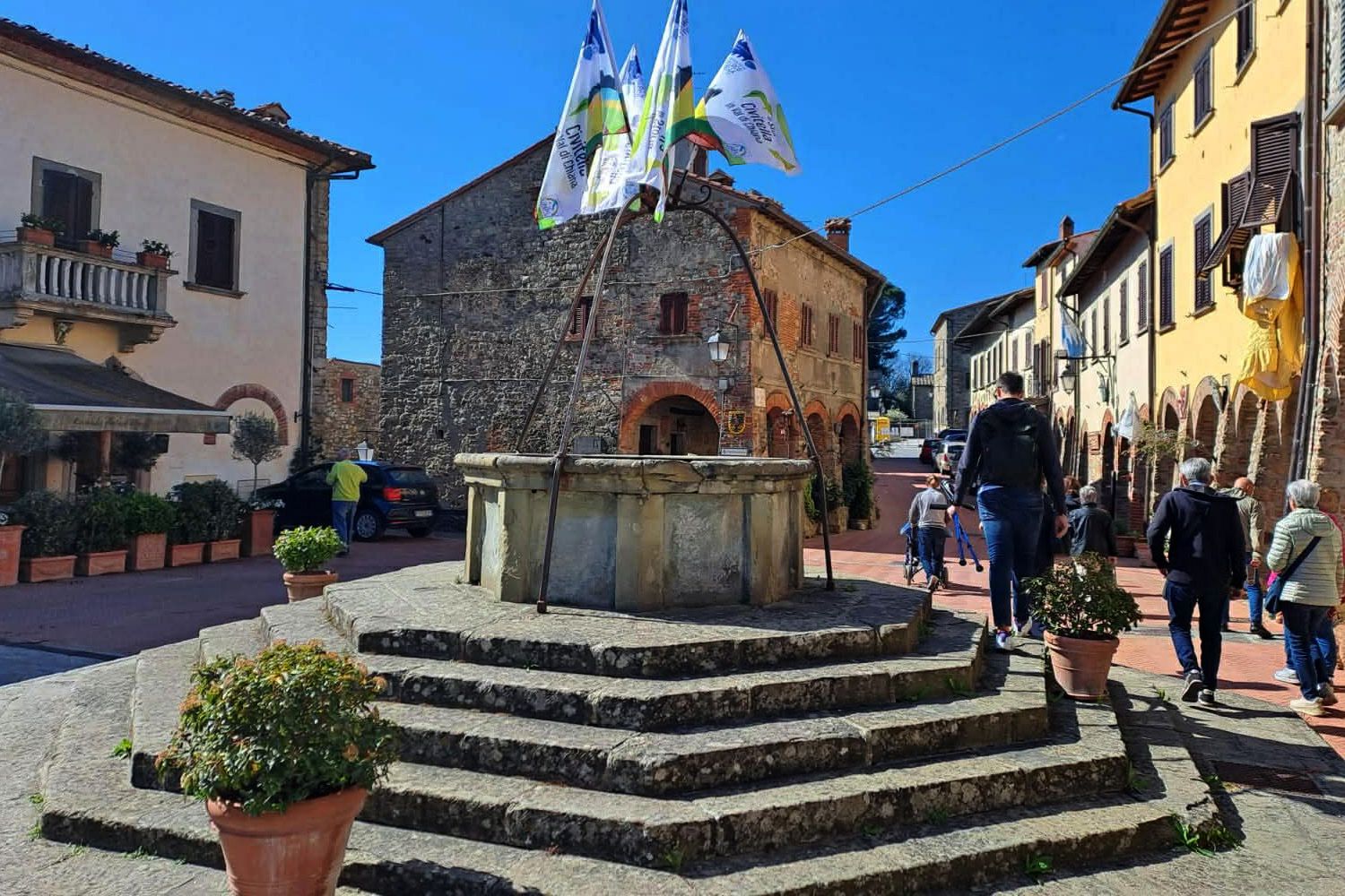 Civitella near Arezzo in Tuscany