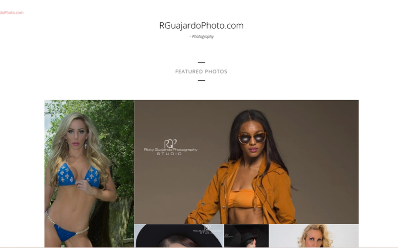 RGuajardo Photography screenshot