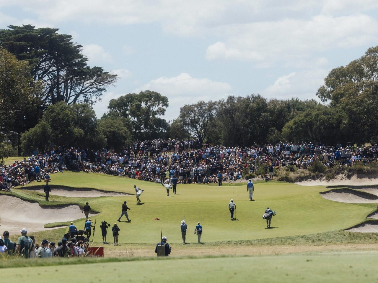 Royal Melbourne 6th Hole
