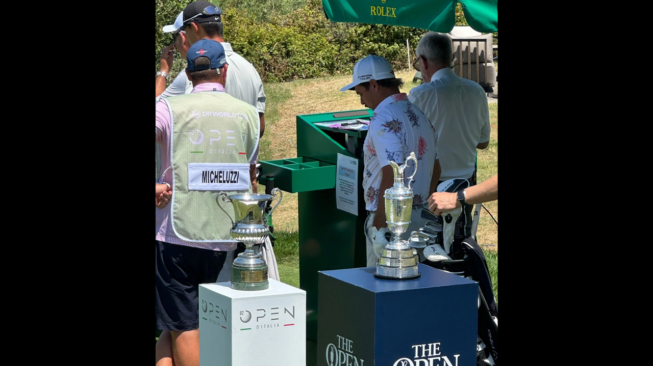 David Micheluzzi at the Italian Open