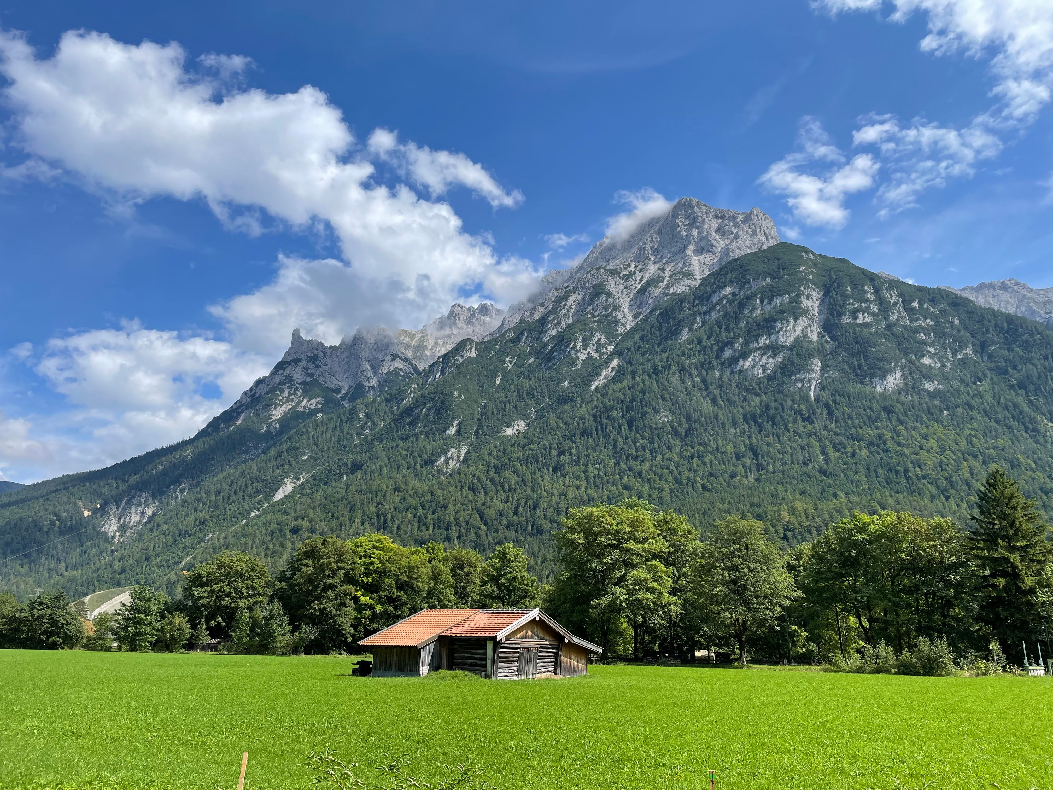 A paddock outside Mittenwald