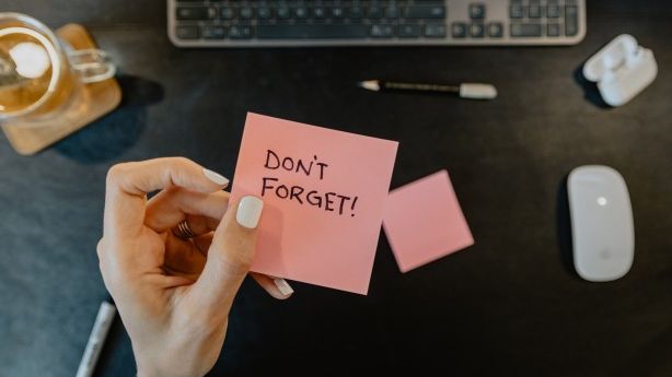 Marketer planning a digital marketing strategy
