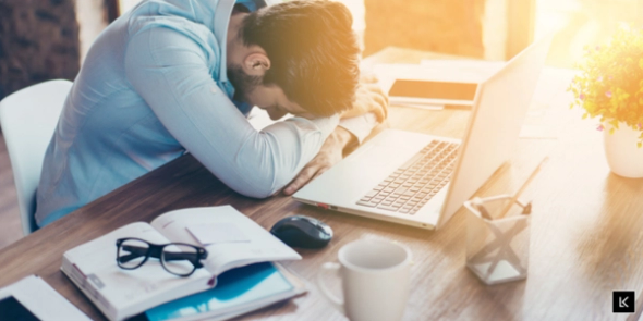 Marketing graduate reviewing their CV and portfolio for job applications