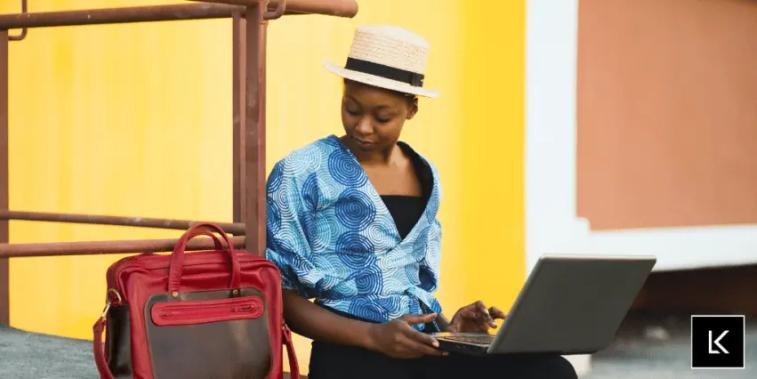 Aspiring digital marketer learning the fundamentals of the industry